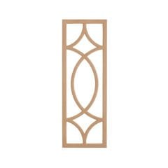 Bangu Ayna Kanallı Boyanabilir Dekoratif Duvar Çerçeve 18mm Ham Mdf 35x100 Cm