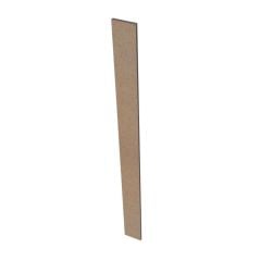 Bangu Dekoratif 10 cm Iskandinav Duvar Çıtası ( 5 Adet ) ( 10 X 100 Cm ) Ev Ofis Dekorasyonu 10 Mm Ham Mdf