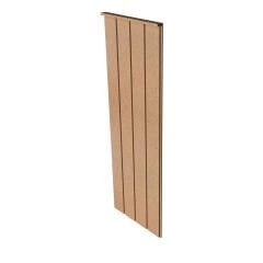 Bangu Dekoratif Duvar Paneli ( 36 X 105 Cm ) Boyanabilir Ahşap 10 Mm Ham Mdf Duvar Paneli