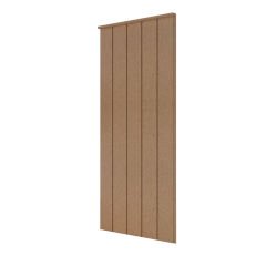 Bangu Dekoratif Duvar Paneli ( 45 X 105 Cm ) Boyanabilir Ahşap 10 Mm Ham Mdf Duvar Paneli
