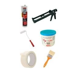 Duvar Paneli Montaj Seti ( ( 6 lı Set )