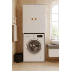 bangu Çamaşır Makinesi Dolabı Kurutma Makinesi Dolabı BCMD004