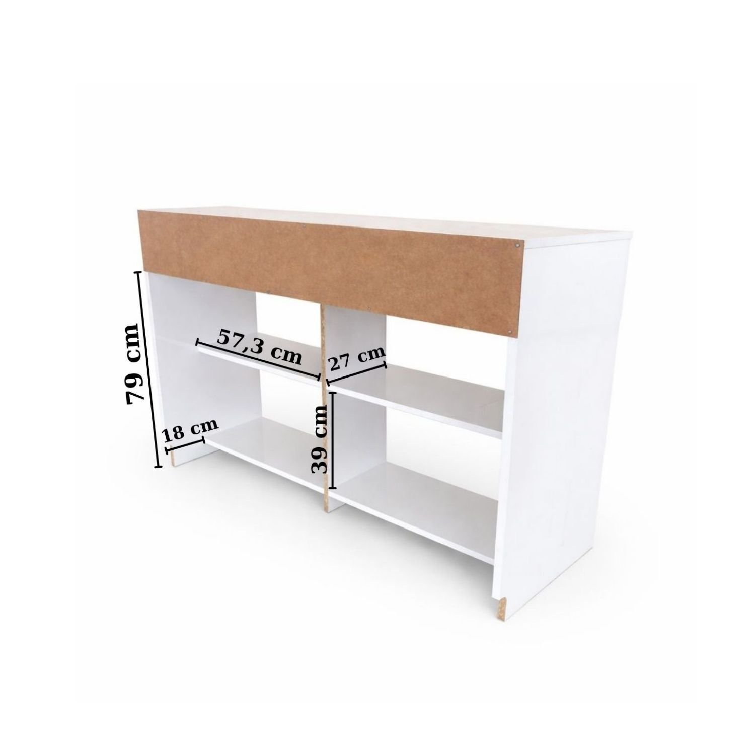 bangu Petek Üstü Kahve Köşesi Dolabı ( Derinlik 47 cm ) Çok Amaçlı Kahve Standı BKDM008 Atlantik Çam - 120 CM